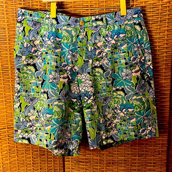 Lilly Pulitzer Other - Lilly Pulitzer 💚💙 Palm Beach Everglades shorts size 38. NWB.